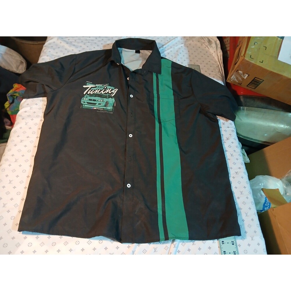 M3 BMW E46 M Power Polo Shirt Black Polo Xtra Large XL